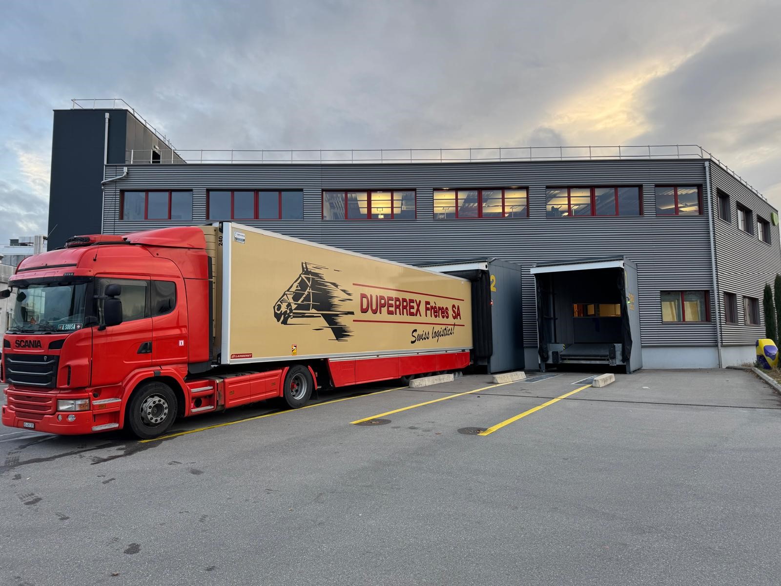 Merck Aubonne Transport pharmaceutique Suisse